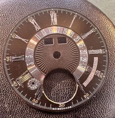 Vintage Genuine MARTIN BRAUN Watch Dial 36.8 Mm • $367.99