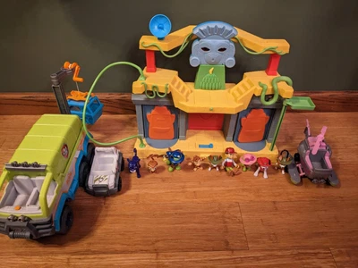 $39 • Buy Paw Patrol Jungle Rescue Monkey Temple Extra Figures Lot And PAW-Terrain Truck