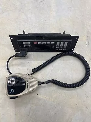 Motorola Astro Spectra Control Head. NOT  Tested! With Microphone • $75