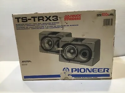 Rare! Pioneer TS-TRX3 Speakers Truck Riders True Vintage • $1000