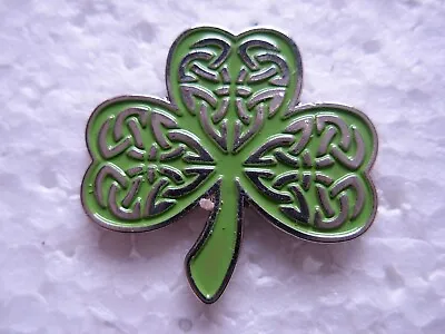 £1.75 • Buy Celtic Shamrock Pin Badge. Clover. Ireland. Irish. Intricate Design. St. Patrick