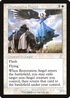 Restoration Angel (300) Retro Frame Time Spiral Remastered TSR MTG Magic • $1.62