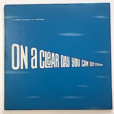 ALAN JAY LERNER On A Clear Day You Can See Forever 1965 LP 1S/1S Textured Cover • $6.99