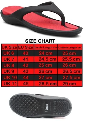 £7.49 • Buy Mens Womens Indoor Kitchen Shower EVA Flip Flops Toe Post  Summer Beach Sliders