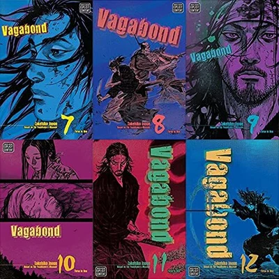 $238.99 • Buy Vagabond VIZBIG Edition Manga 6-book Set Vol 7-12 By Takehiko Inoue
