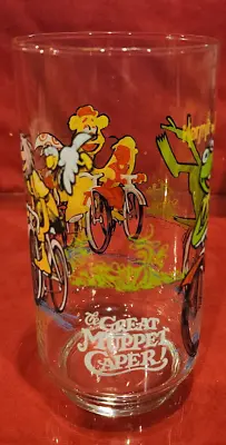 McDonald's The Muppets The Great Muppet Caper Kermit The Frog Glass 1981 • $8