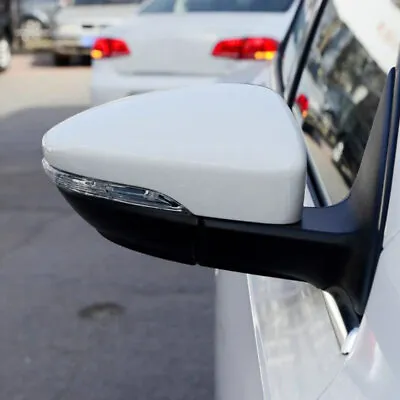 $15.29 • Buy White For VW CC VW EOS Scirocco 2012-2016 Right Side Rear View Mirror Cover Cap
