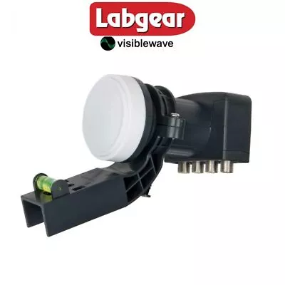 Mk4 Quad Lnb 4 Way Digital Universal Satellite Visiblewave For Sky+ Hd Freesat • £15.95