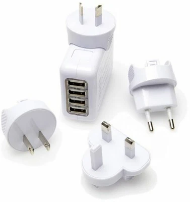 $52.01 • Buy International Travel USB Power Charger Adaptor Bali Indonesia Europe Japan UK