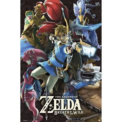 ZELDA - BREATH OF THE WILD - POSTER 24x36 - 160671 • $12.50