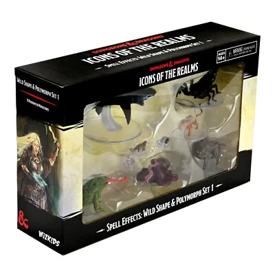 $77.95 • Buy Dungeons & Dragons: Wild Shape & Polymorph Set 1 Painted Miniatures Pack