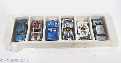 Lot Of 6 Diecast Toy Cars 1970s Vintage Boss Mustang Lola Ferodo China No Brand • $10.49