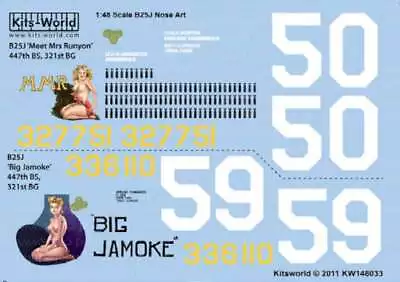 1/48 B25J Meet Mrs Runyon Big Jamoke • $23.08