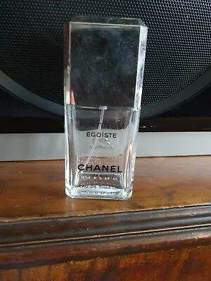 Chanel Platinum Egoiste 50ml Empty Perfume Bottle  • £12