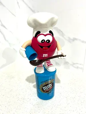 M&M Minis Red Chef Candy DISPENSER 2000 • $15