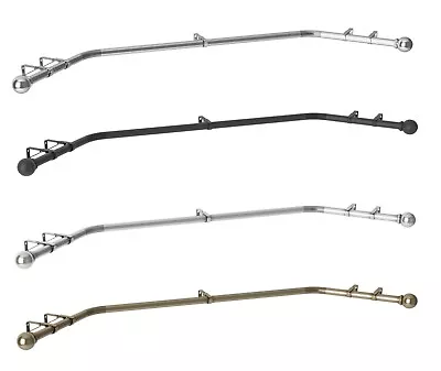 £89.99 • Buy Speedy Eyelet Bay Pole Set, 400 Cm, 28mm Metal, Wall / Ceiling Fix, Bay Window
