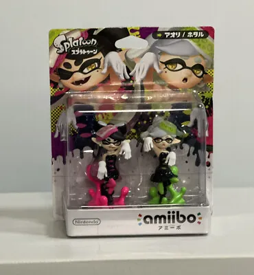 $80 • Buy Splatoon Squid Sisters Callie And Marie  Japanese Edition Amiibo Sealed