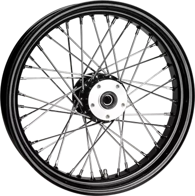 HD Black 40 Spoke Rear Wheel 16x3.5 Harley Sportster 883 Roadster 05-07 • $265.95