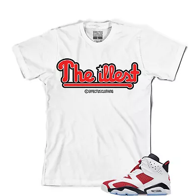 Tee To Match Jordan Retro 6 Air Jordan Carmine. ILLest  Carmine Tee • $24