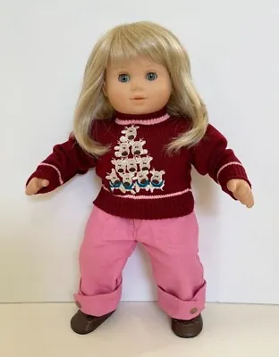 REINDEER Deer Sweater Set For American Girl Bitty Baby Or TWIN  (OUTFIT ONLY) • $23.92
