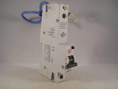 £19.95 • Buy Wylex RCBO 6 Amp 30mA Type B 6A NH Range B6 NSBS6-B/1