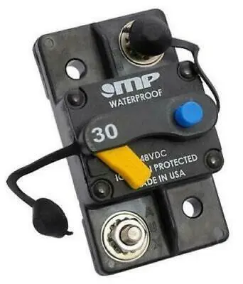 Mechanical Products 30 Amp Surface Mount Circuit Breaker Manual Reset DC - USA • $36.98