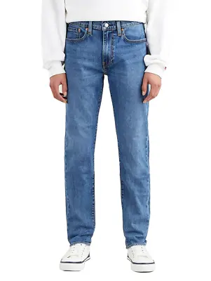 Genuine Levis 512 Slim Taper Fit Stretch Mens Blue Dark Wash Jeans *New In 2024* • £34.99