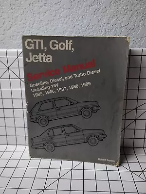 Volkswagen GTI/Golf/Jetta Gas & Turbo Diesel 1985-1989 Service Manual  • $19.99