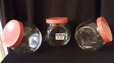 3 X 1 Litre Penny Candy Jars New Unboxed • £7.99