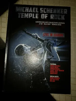 Michael Schenker Temple Of Rock Limited Deluxe Edition Pristine Condition  • $39
