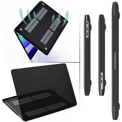 Fully Vented Hard Shell Cover For 2022 Apple MacBook Pro 13inch (M2 Chip) Black • $32.29