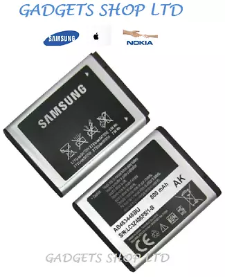 Genuine Samsung AB463446BU Battery For D720 D730 E250 E380 • £11.99