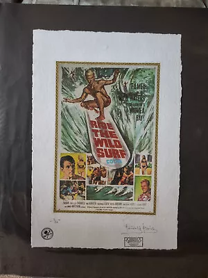 Fairchild Paris  Ride The Wild Surf  Poster • $140