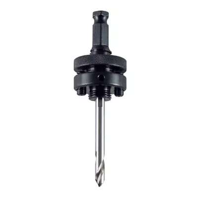 7/16  Hex Shank 5/8 -18 Thread Hole Saw Arbor With Pilot Drill For Power Drill • $22.78