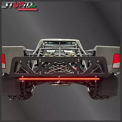 Losi 5T 5ive-T Rear Bumper W/ LED Light BLACK - StupidRC • £67.55