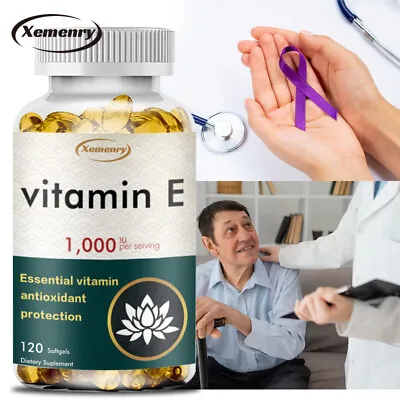 Vitamin E Capsules 1000IU - Skin Whitening Reducing WrinklesEnhancing Immunity • $14.09