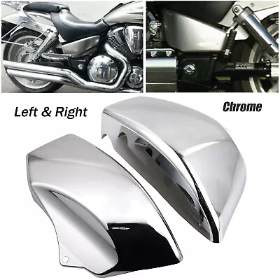 Left & Right Battery Side Covers For Honda VTX1800R VTX1800S VTX1800N/F/T 02-08 • $34.68