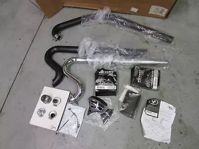 Nos 08-09 Victory Hammer Vegas Jackpot Stage 1 Shotgun Black Exhaust 2876305-266 • $474.99