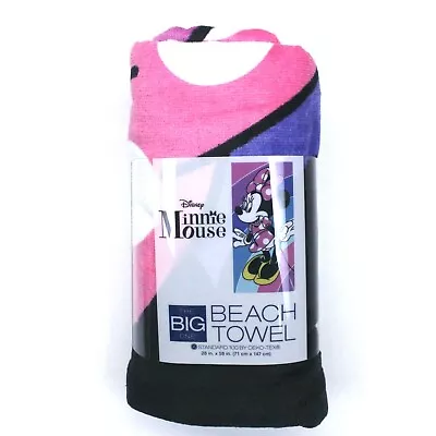 Disney's Minnie Mouse Kids' Beach Towel - The Big One (28 X58 ) • $14.99