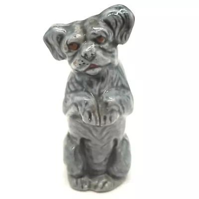 Vintage Ceramic Begging Dog Figurine Made In Germany • $15