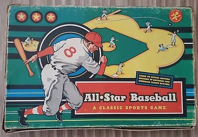 Vintage 1960 Ethan Allen Cadaco All-Star Baseball Game Very HTF Retro Board 60's • $30
