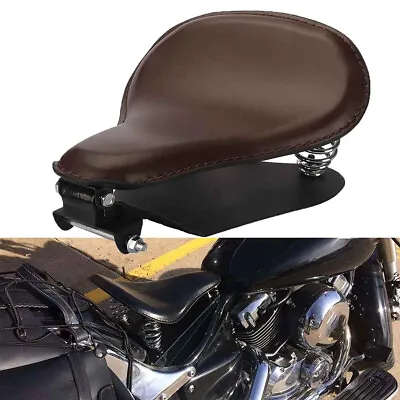 Motorcycle 3  Spring Large Solo Seat BasePlate For Harley Softail FXSTC FXSTS US • $48.55