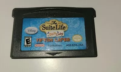 The Suite Life Of Zack And Cody Tipton Caper Gameboy Advance Game Without Case • $8