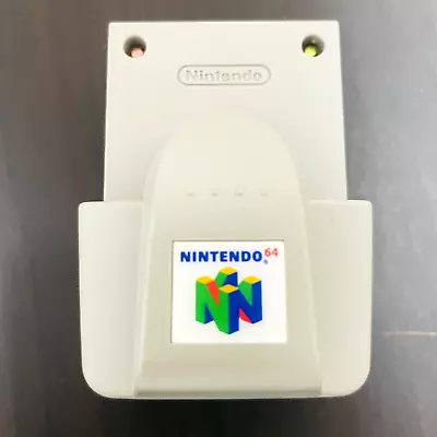 Nintendo 64 Rumble Pak Pack N64 Genuine Authentic Official Pack NUS-013 Working • $17.10