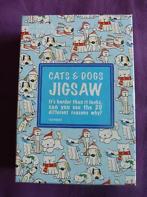Marks And Spencer - Cats And Dogs Jigsaw Puzzle – 150 Piece Ex Con • £7.50