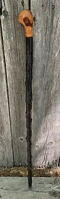 $235 • Buy Antique Vintage Irish Blackthorn Shillelagh Knob Swagger Walking Stick 36  Cane