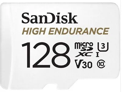 For Nextbase 522GW Dash Cam Sandisk 128GB Micro SD XC U3 High Endurance Card • £16.75