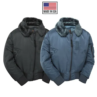 MA1 Flight Jacket Original US Vintage Concord B15 Padded Insulated Flying Bomber • $106.29