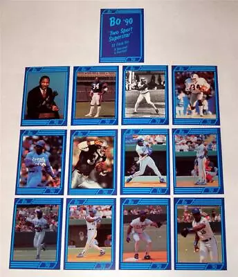 Bo Jackson 1990 Two Sport Superstar Raiders / Royals Card Tribute • $3.99