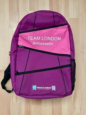£30 • Buy 2012 Olympics Memorabilia London, Backpack